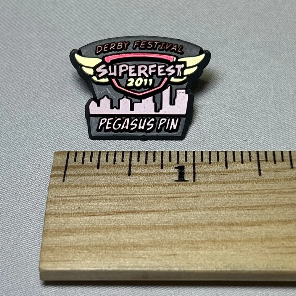 Kentucky Derby Festival Pegasus Pin 2011 Red Version‎ Horse Races Louisville